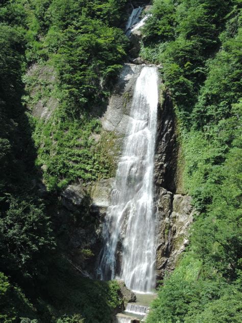 世界遺産の町、岐阜県白川村に出掛けてみよう！の写真（しりたか滝）