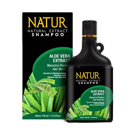 Jual Natur Natur Shampoo Aloe Vera Extract Ml Original