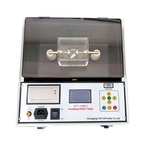 Astm D1816 Astm D877 Transformer Oil Tester Dielectric Strength