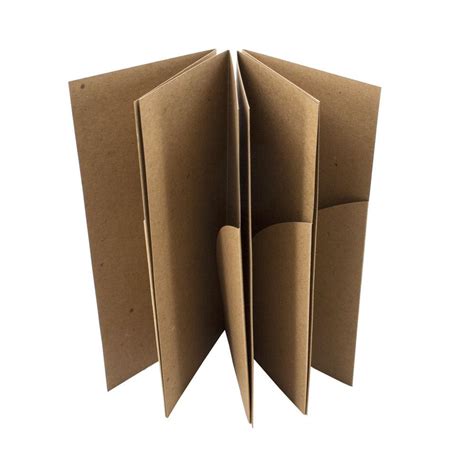 Natural Chipboard Pocket Folders We Can Make Custom Ones For You At