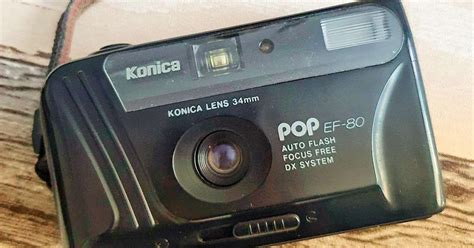 Titian Perjalanan : Konica POP EF-80 | Kamera Pertama Saya