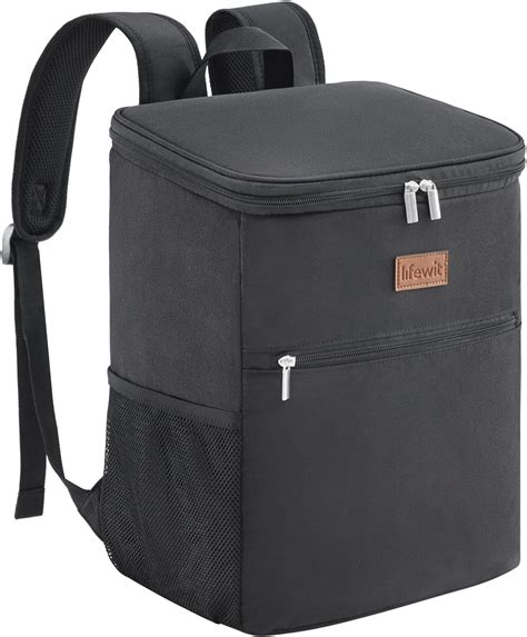 Lifewit Mochila Nevera Bolsa T Rmica Porta Alimentos Negra Bolsa De