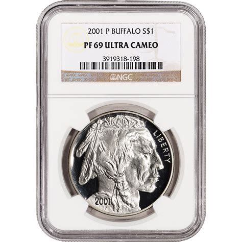 P Us American Buffalo Commemorative Proof Silver Dollar Ngc Pf