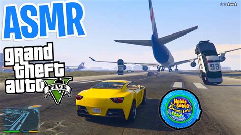 ASMR Gaming GTA 5 Story Mode Part 51 Relaxing Gum Chewing