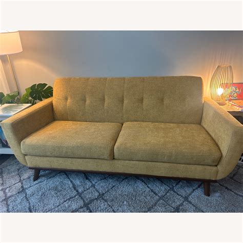 Yellow Mid-Century Modern Sofa - AptDeco