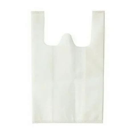 White Plain W Cut Non Woven Carry Bag Capacity 2 5 Kg At Rs 175