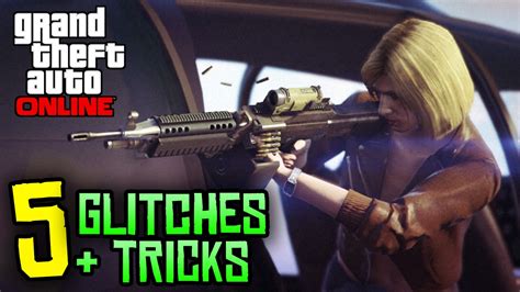 Gta Online New Glitches Tricks In Gta Online Secret