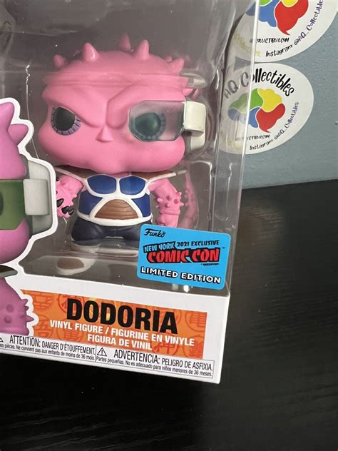 Funko Pop Dragon Ball Z Dodoria 1043 2021 NYCC Exclusive Official