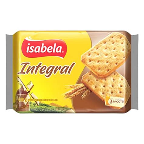 Biscoito Cracker Integral Isabela Pacote 400g Gtineanupc