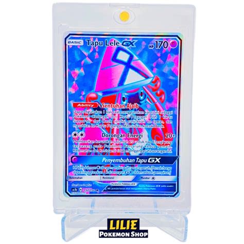 Jual Tapu Lele GX SR Pokemon TCG Indonesia Shopee Indonesia