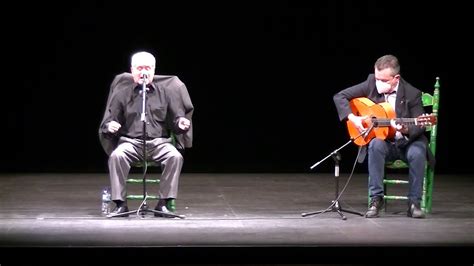 Alegrías de Cádiz Alfonso Salmerón al cante Teatro José Saramago de