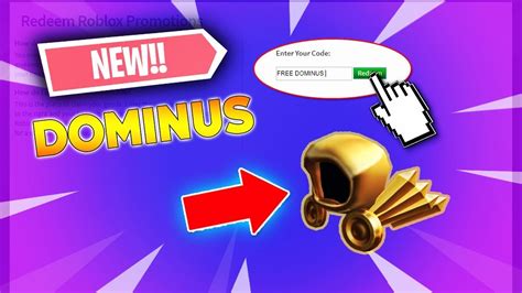 How To Get A Free Dominus In Roblox Mobile