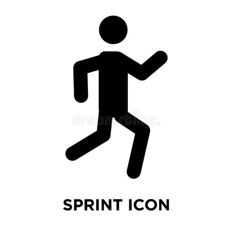 Sprint Icon Trendy Flat Vector Sprint Icon On White Background Stock