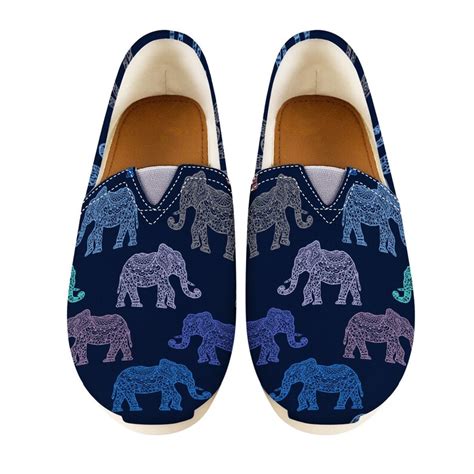 Elephant Shoes Elephant Women Shoes Shoes With Elephant Etsy