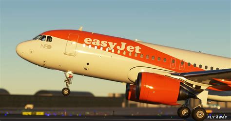 Easyjet Airbus A Neo G Uzha K Livery For Msfs Images And Photos Finder