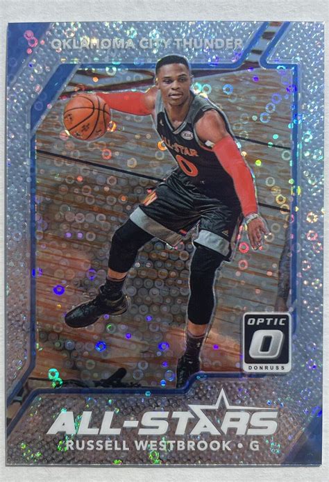 Russell Westbrook Panini Donruss Optic All Stars Fast Break Holo