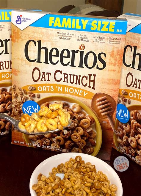 Ad Check Out My New Favorite Breakfast Cereal From Cheerios Cheerios™ Oat Crunch Oats ‘n Honey