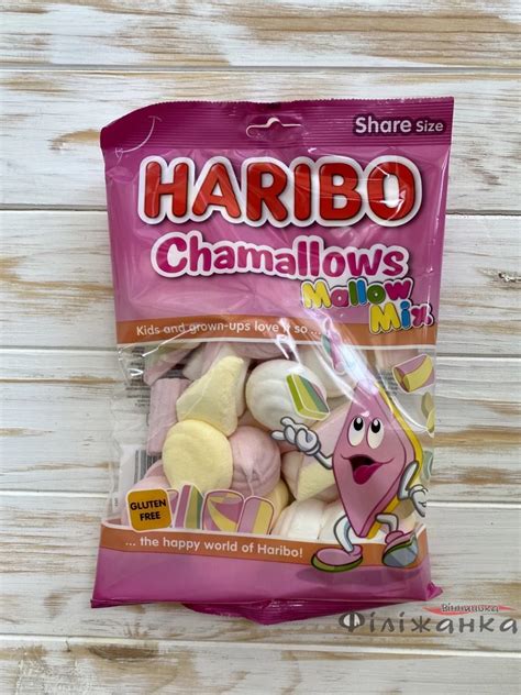 Маршмеллоу Haribo Chamallows Mallow Mix 175 г 57203 магазин Филижанка