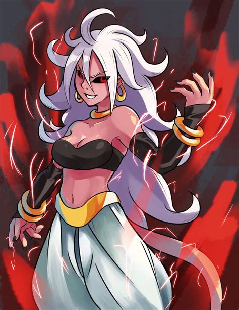 Majin Androide 21 Dragon Ball Z Artwork