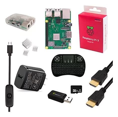 Kit De Inicio Makerspot Raspberry Pi B Modelo B Plus Con Meses Sin