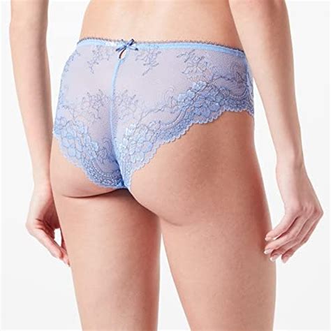 Sylvie Flirty Lingerie Damen Hipster Amay Blau M Amazon De Fashion