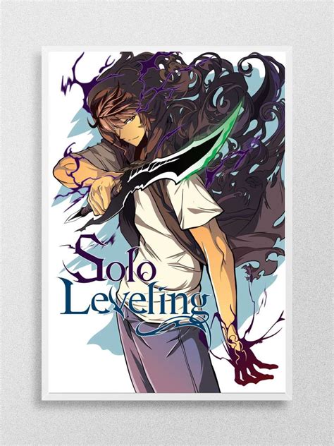 Solo Leveling Anime Poster Er Evesiz Y Ksek Kalite Anime Duvar Poster