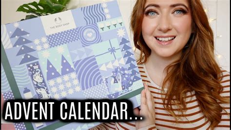 The Body Shop Advent Calendar Full Spoiler Unboxing Youtube