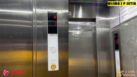 3 Sigma Elevators 2 Passenger 1 Service At Wisma S P Setia Bukit