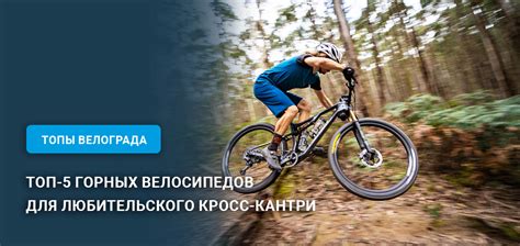 Топ-5 горных велосипедов для любительского кросс-кантри в диапазоне 80 ...