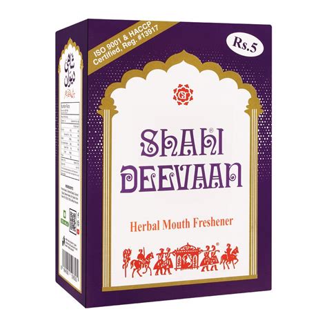 Order Shahi Deevaan Herbal Mouth Freshener Pack Online At Special