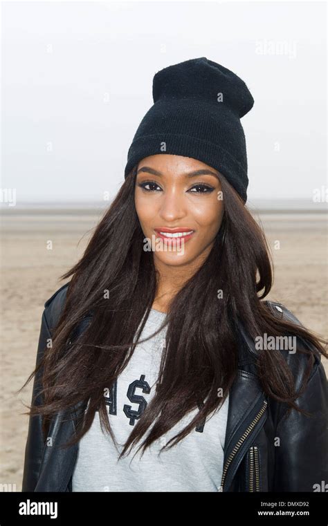 Jourdan Dunn Filming Britain And Irelands Next Top Model For Sky Living