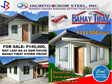 Jacinto Color Steel Bahay Tibay Mosop