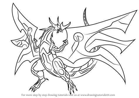 Dragonoid Coloring Pages