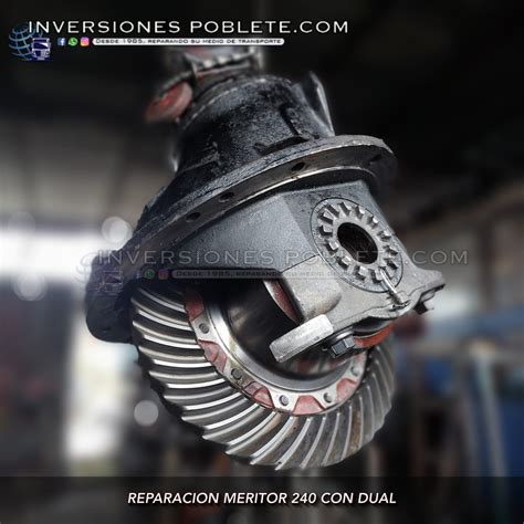 Reparaci N Diferencial Meritor Ms Dual Ford Cargo