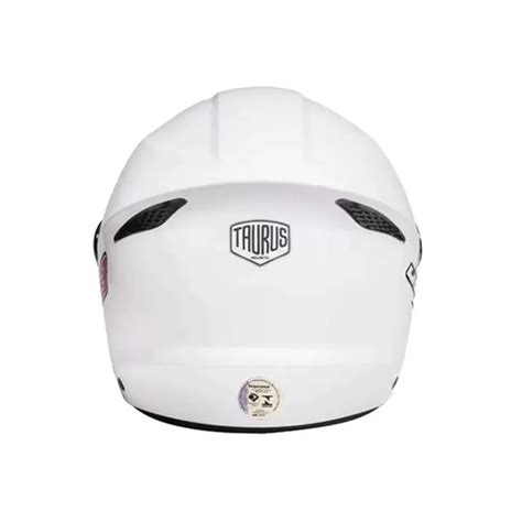 Capacete Joy Taurus Branco Sbs Motos