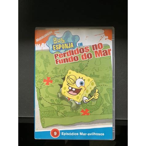 DVD Bob Esponja Perdidos No Fundo Do Mar Shopee Brasil