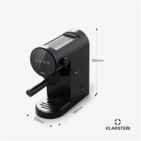 Klarstein Furore Macchina Per Caff Espresso Acciaio Inox