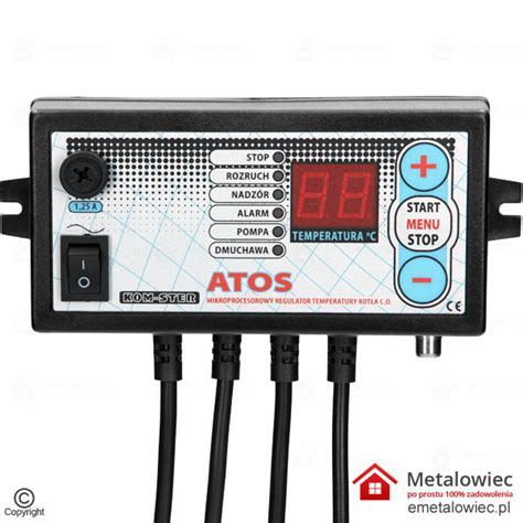 STEROWNIK do PIECA CO Atos regulator obrotów wentylatora i pompy