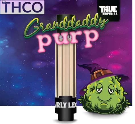 Bearly Legal Grandaddy Purp GDP 1ml THC-O Cartridges – Hydroponic ...