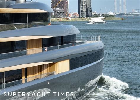 In Pictures New M Feadship Superyacht Obsidian In Rotterdam