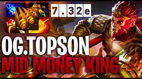 OG Topson Mid Monkey King Dota 2 Pro Immortal Monkey King Gameplay 7