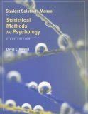 Student Solutions Manual For Howells Statistical Methods For