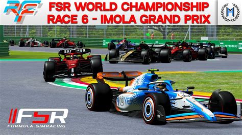 Rfactor Formula Simracing World Championship Race Imola Grand