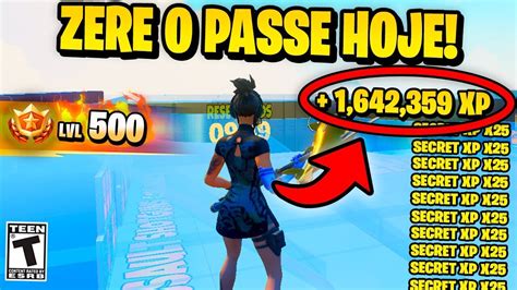 Agora Vai Melhor Mapa De Xp Infinito Fortnite Como Subir De N Vel