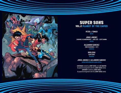 Super Sons Vol Planet Of The Capes Rebirth