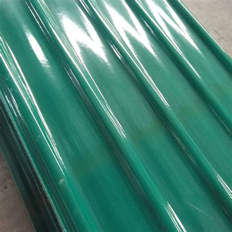 Mm Roof Panel Structural Wavy Frp Sequentia Green Corrugated