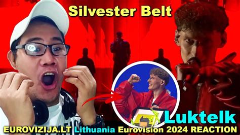 Silvester Belt Luktelk EUROVIZIJA LT Lithuania Eurovision 2024