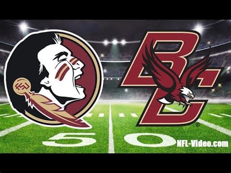 2023 College Football 3 Florida State Vs Boston College Full Game