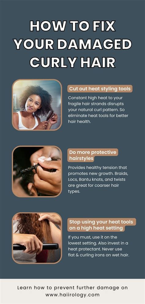 How To Fix And Revive Your Damaged Curly Hair Hair Care Tips In