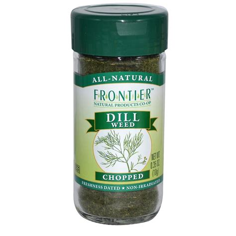 Frontier Natural Products Dill Weed Chopped Oz G Iherb